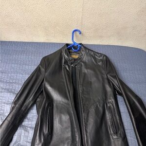Schott NYC Black Leather Jacket